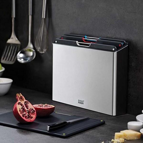 Набор разделочных досок Joseph Joseph Folio Silver Large (60170) - фото 3 Набор разделочных досок Joseph Joseph Folio Silver Large (60170) - фото 3