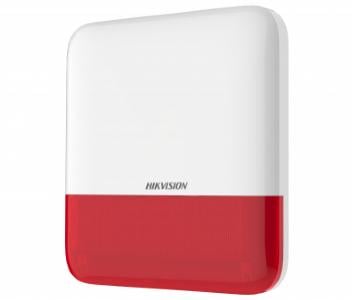 Світло-шумовий сповіщувач Hikvision DS-PS1-E-WE Red (12036)