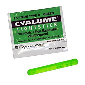 Химический источник света Cyalume 1,5" Mini 4 часа Green (НФ-00001045) - фото 3