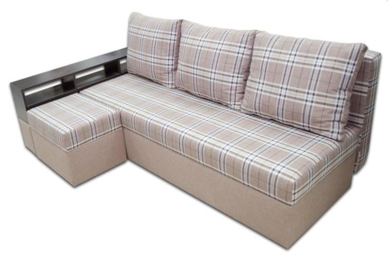 Кутовий диван ортопедичний lectus Мілан з пружинним блоком Pocket Spring Бежевий
