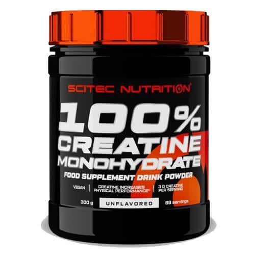 Креатин SCITEC 100% Creatine Monohydrate 300 г Watermelon (SCN-05698)