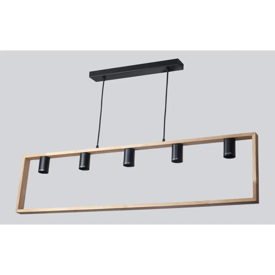 Підвісний світильник Vesta Light 64215 Е27 натуральне дерево