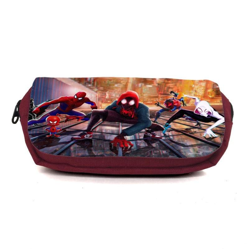 Пенал школьный Паук Spiderman-015 Бордовый (1559444087) Пенал школьный Паук Spiderman-015 Бордовый (1559444087)