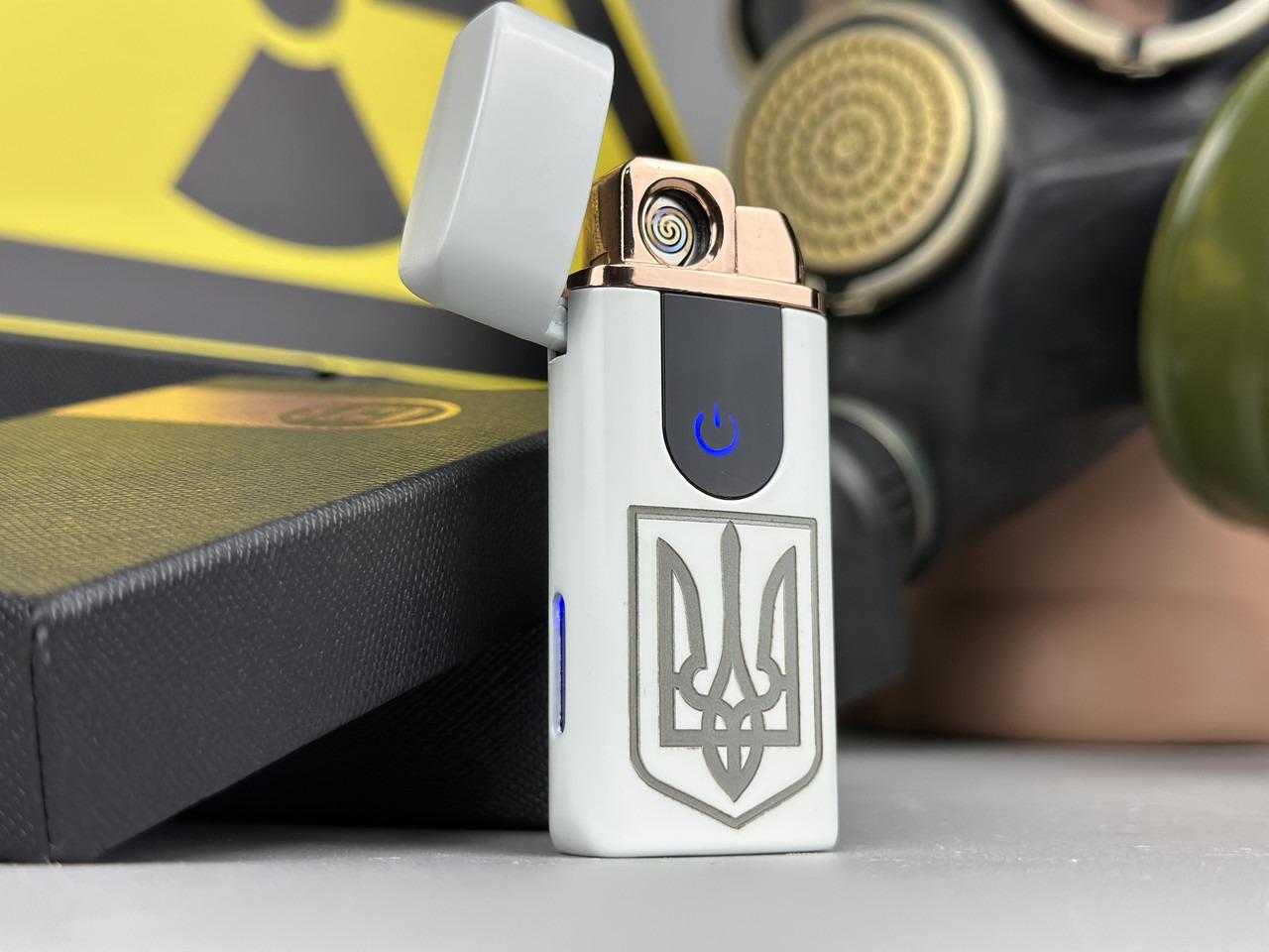 Зажигалка Герб 2 USB сенсорная и газовая в подарочной упаковке (23621351) - фото 3 Зажигалка Герб 2 USB сенсорная и газовая в подарочной упаковке (23621351) - фото 3