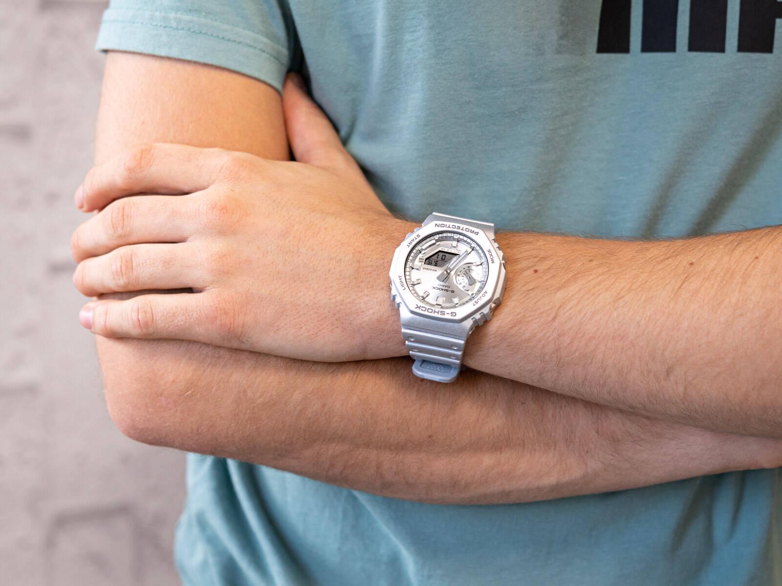 Часы Casio G-SHOCK GA-2100FF-8AER (6419) - фото 3 Часы Casio G-SHOCK GA-2100FF-8AER (6419) - фото 3