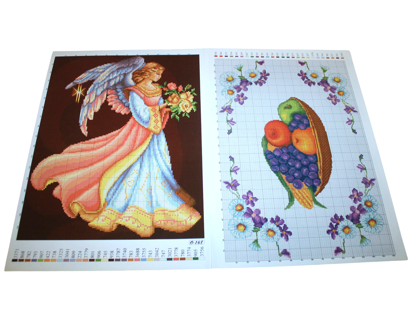 Схема для вышивания бумажные двухсторонние А3/А4/А5 А3-033 (26567133)