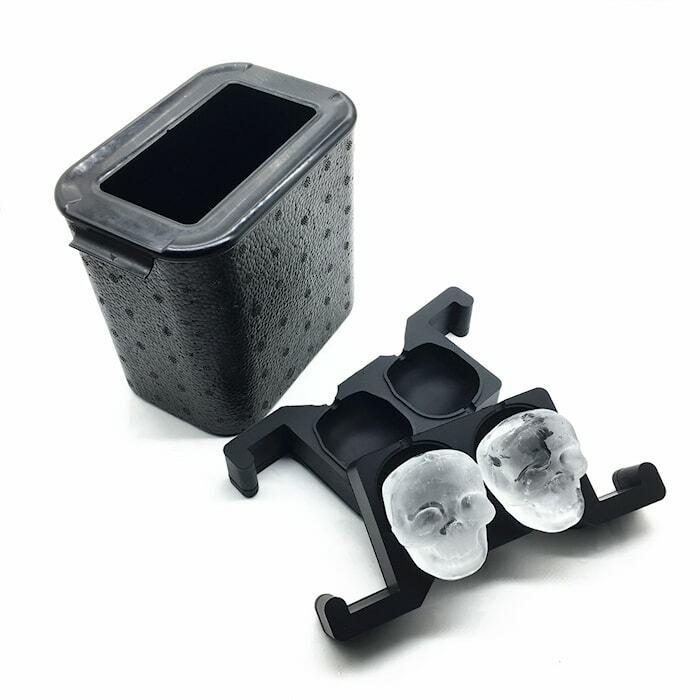 Форма для льда Череп Olin & Olin 5х5 см кристально чистый лед