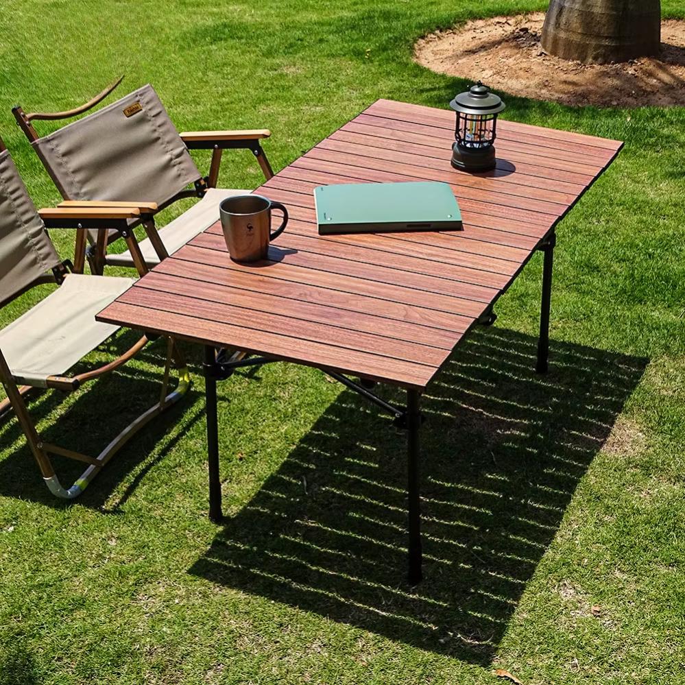 Туристичний стіл складаний дерев'яний 94х55х49 см (120.1763) - фото 10 Туристичний стіл складаний дерев'яний 94х55х49 см (120.1763) - фото 10