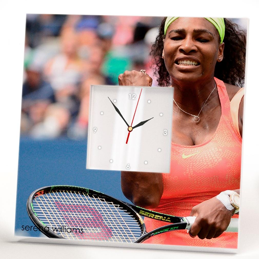 Часы Теннисистка Serena Williams 260x260 мм (C01505)