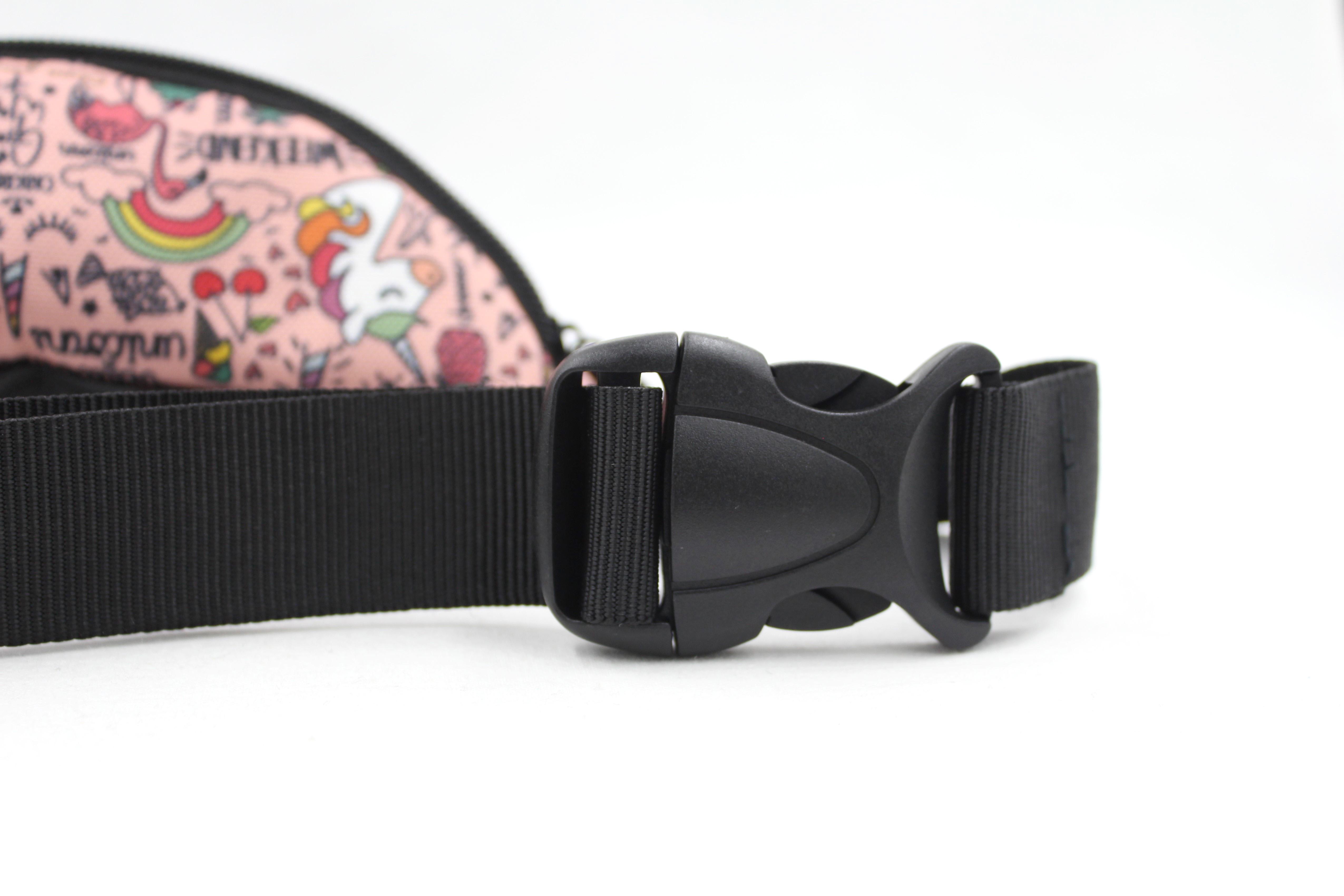 Сумка бананка дитяча з регулюючим ремінцем для дівчинки Єдинорожки Рожевий (Д-007) - фото 6 Сумка бананка дитяча з регулюючим ремінцем для дівчинки Єдинорожки Рожевий (Д-007) - фото 6