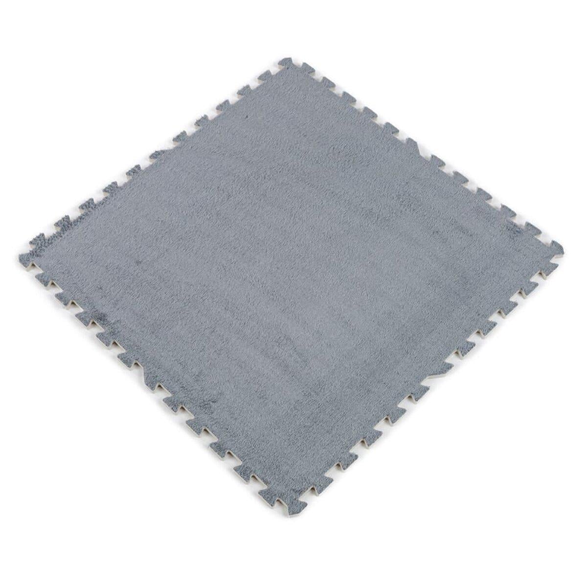 Пол-пазл плюшевый 60х60х1 см Серый (SW-00002081)