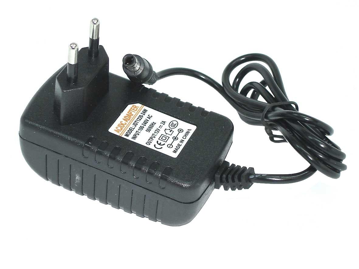 Блок питания для планшета 24W 12V 2A 5,5x2,1 JDT1220
