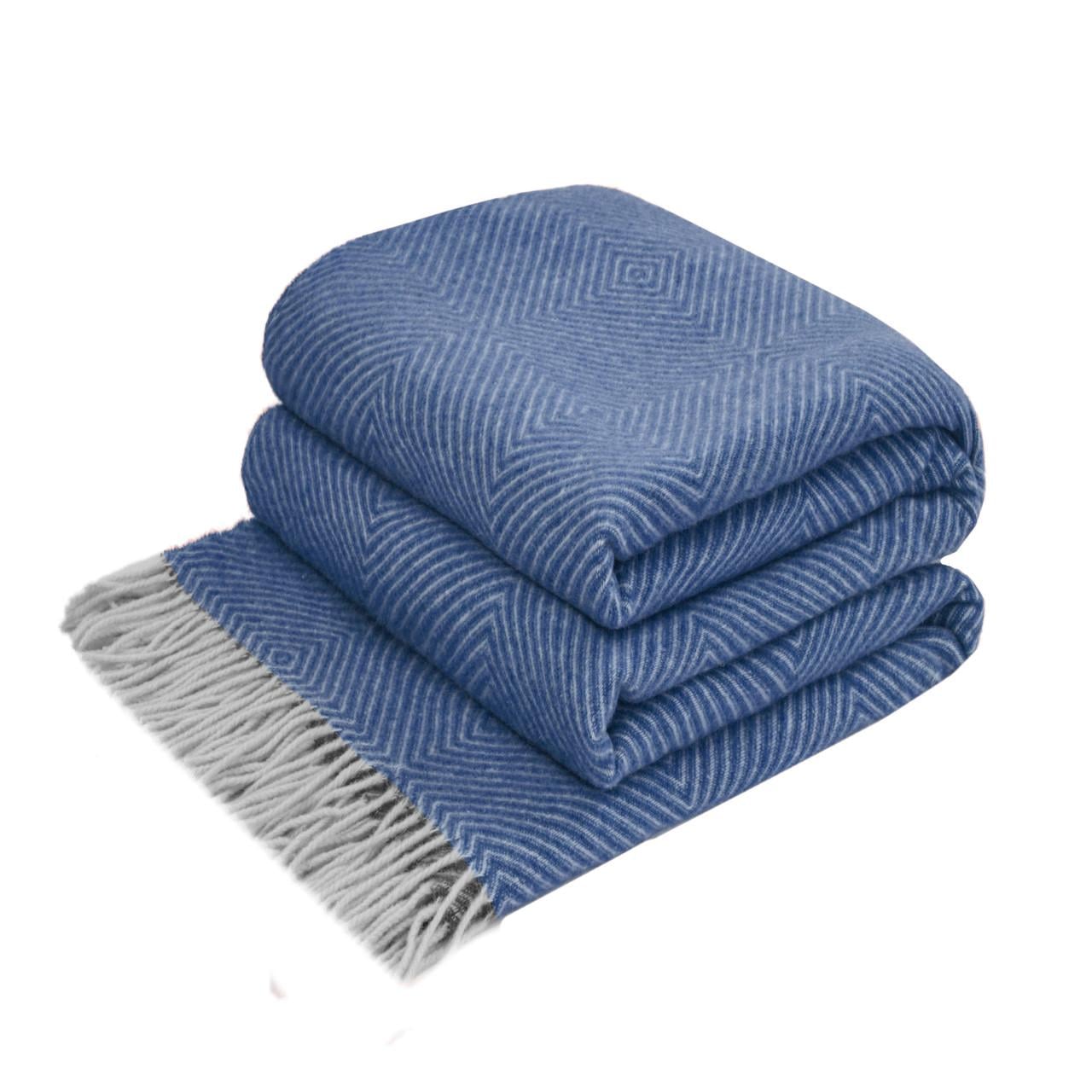 Плед шерстяной Love You Ромб 140x200 см (4459)