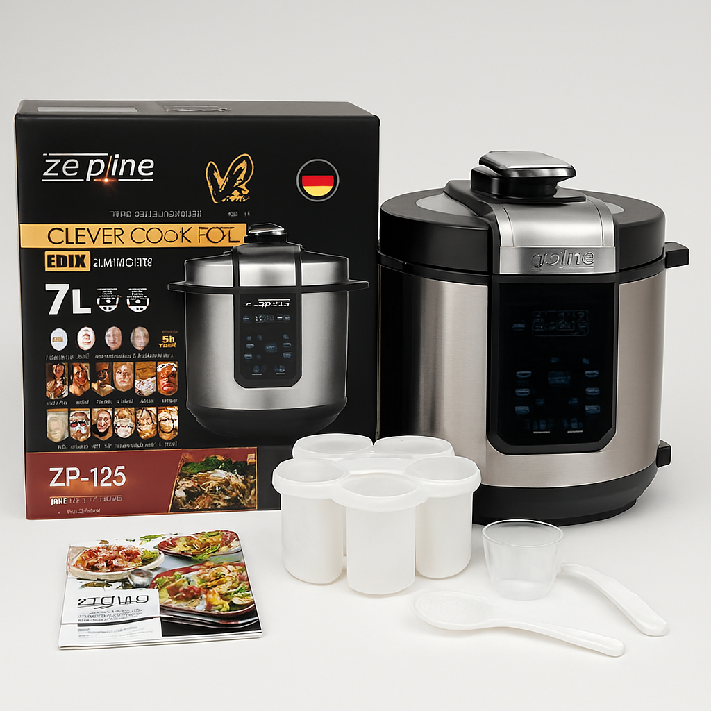 Мультипечь-аэрофритюр 3000 Вт Zepline ZP-125 с чашей 7 л (28470436) Мультипечь-аэрофритюр 3000 Вт Zepline ZP-125 с чашей 7 л (28470436)