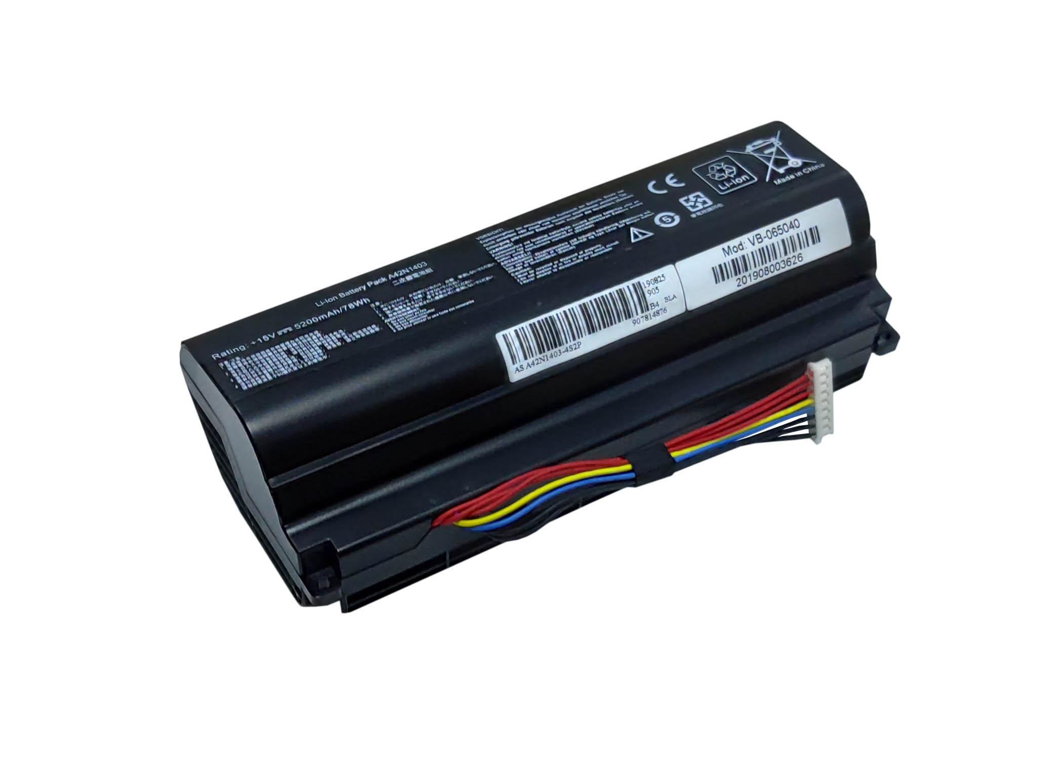 Аккумулятор для ноутбука Asus G751 A42N1403-4S2P 15 V 5200 mAh Аккумулятор для ноутбука Asus G751 A42N1403-4S2P 15 V 5200 mAh