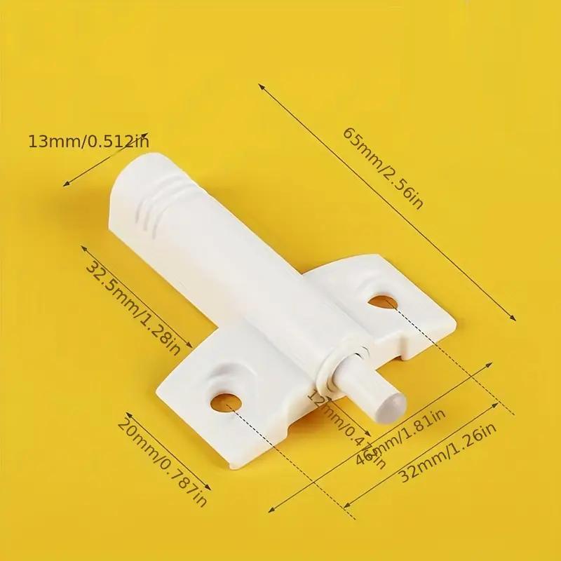 Демпферы для мебельных фасадов с накладкой 1 шт. Белый (27086319) - фото 10 Демпферы для мебельных фасадов с накладкой 1 шт. Белый (27086319) - фото 10