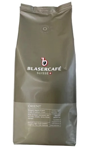 Кава в зернах смажена Blasercafe Orient 1 кг Швейцарія