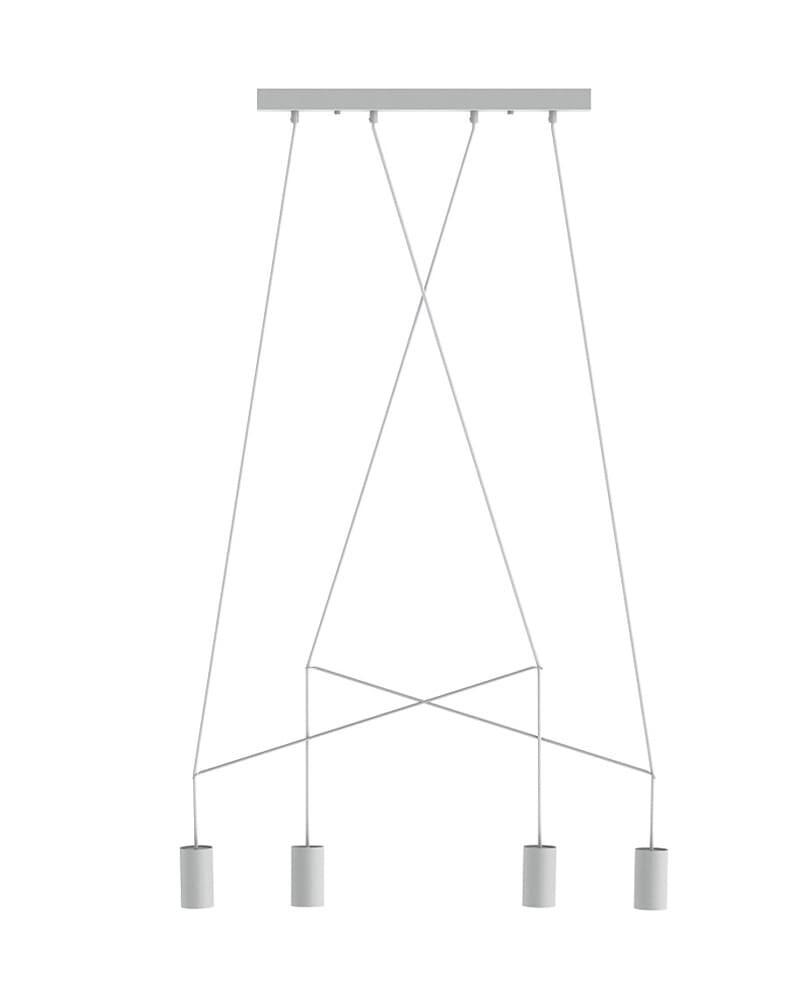 Люстра Nowodvorski 9191 Imbria GU10 4x35W IP20 Wh (11877102)