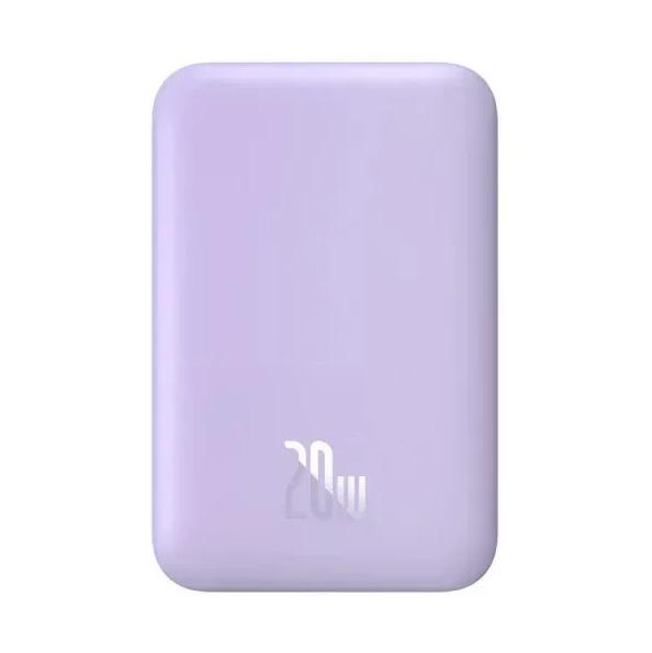 Повербанк BASEUS Magnetic Mini Air Wireless Fast Charge 6000 mAh 20W Nebula Purple (20536) Повербанк BASEUS Magnetic Mini Air Wireless Fast Charge 6000 mAh 20W Nebula Purple (20536)