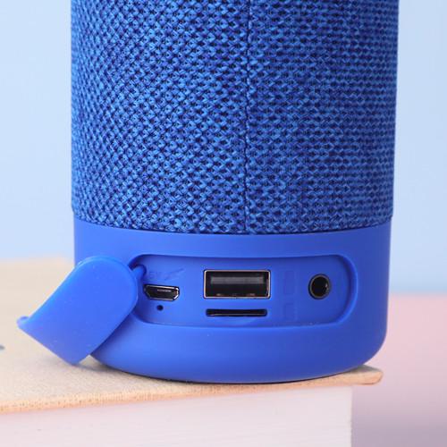 Колонка портативная Bluetooth TG619C Blue (2074010196) - фото 5