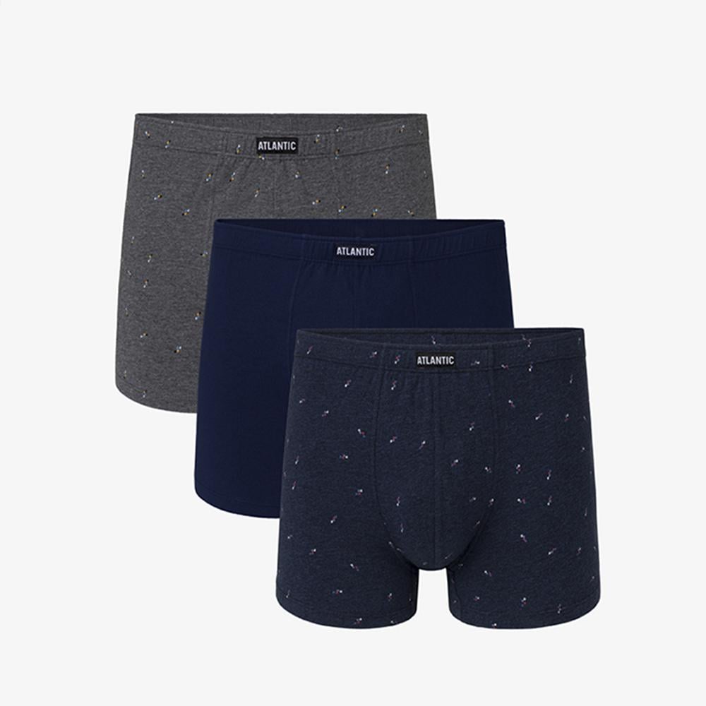 Трусы мужские шорты Atlantic L Szm/Gra/Grm (3MH 025)