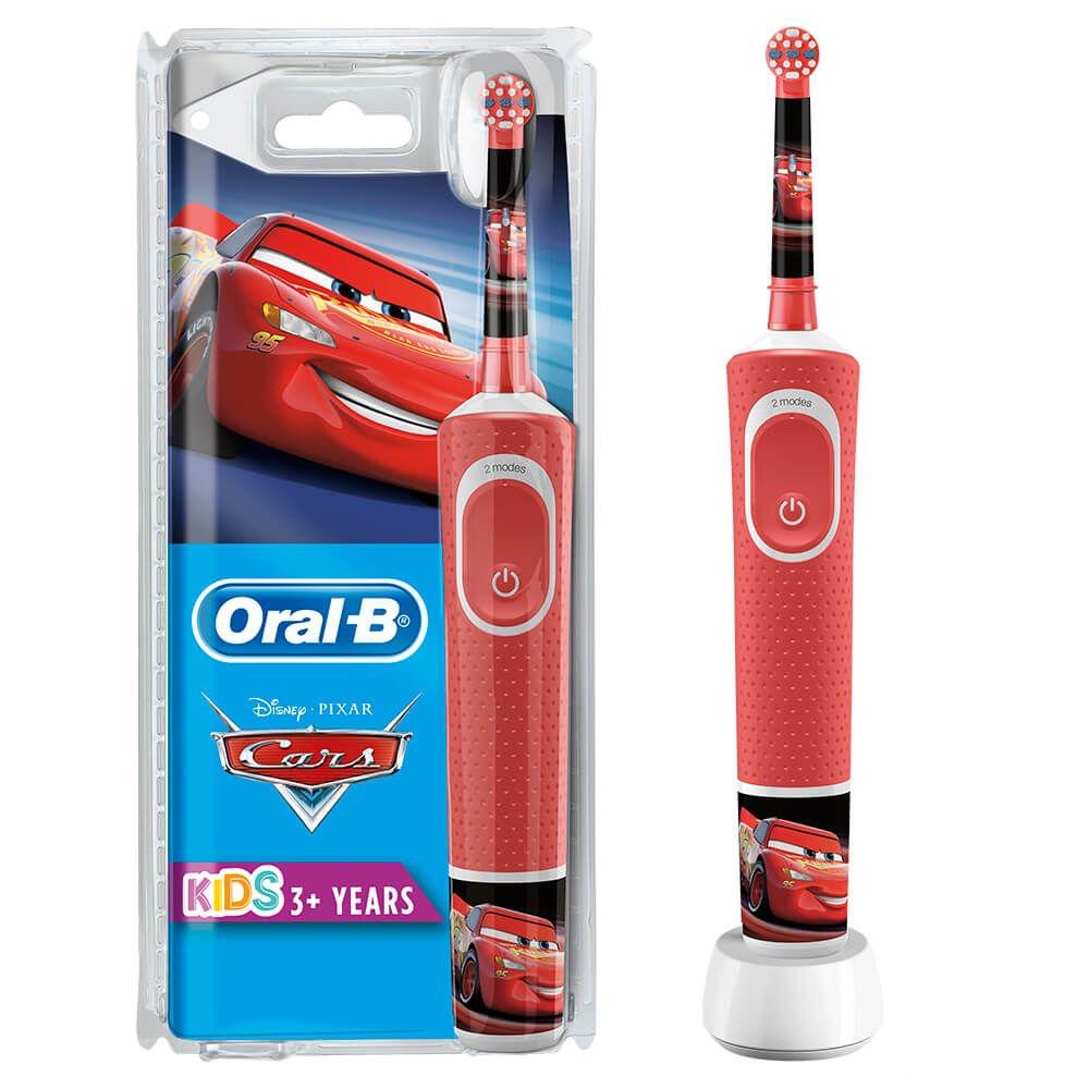 Электрическая зубная щетка Oral-B D100 Kids Cars (48800) - фото 2