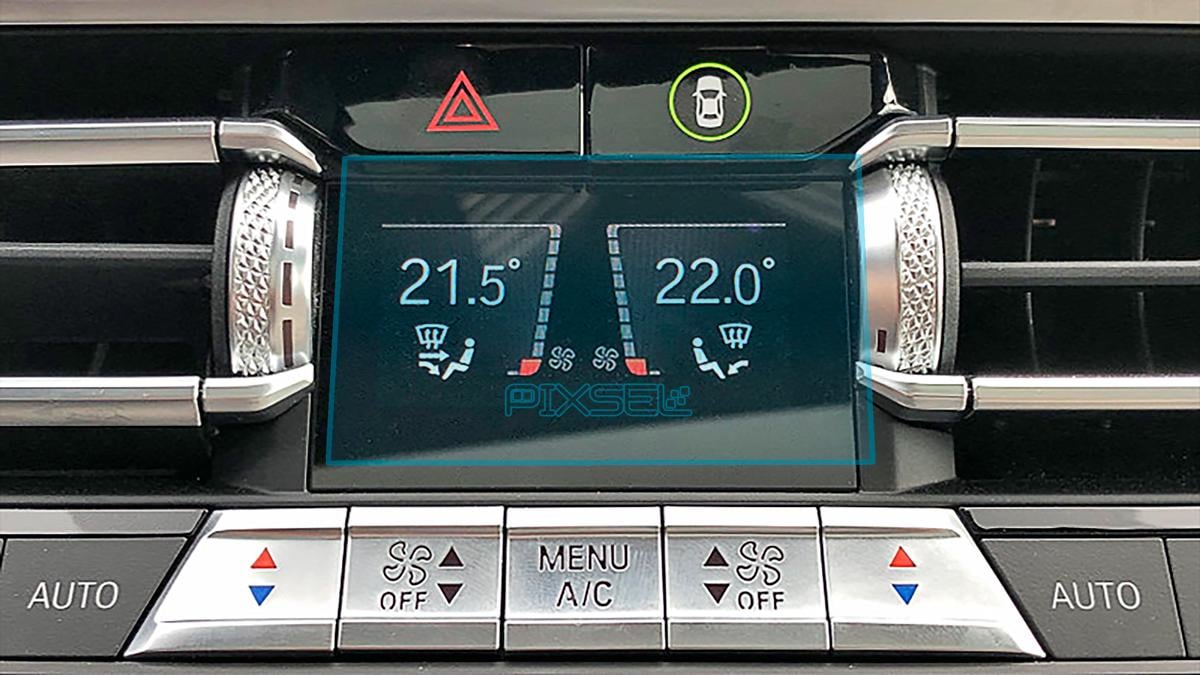 Захисне скло Pixsel гібридне матове на клімат BMW 3/M3-2,9“ 2019-2021 G20/G21/G80