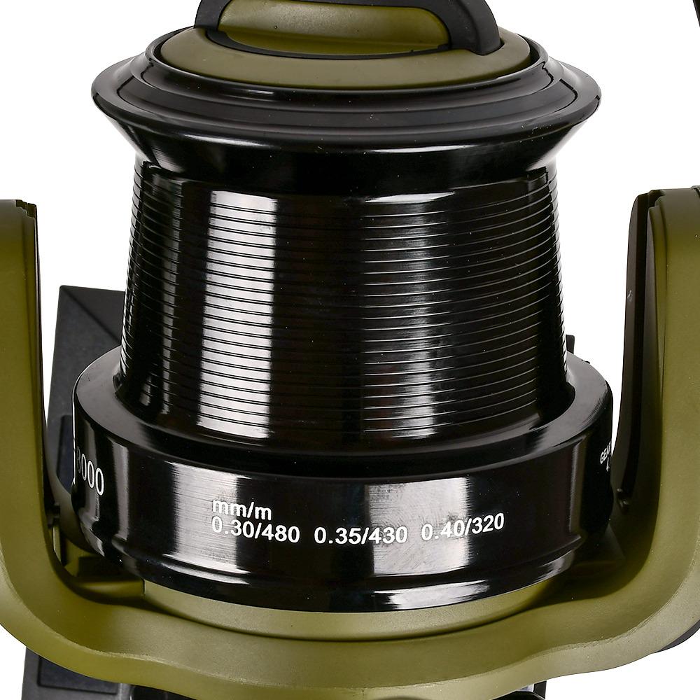 Катушка карповая с бейтранером SF24345-8 Magnum Carp 8000 5+1bb металлическая шпуля - фото 3