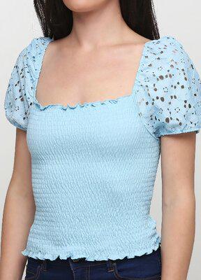 Блузка C&A Clockhouse XS Блакитний