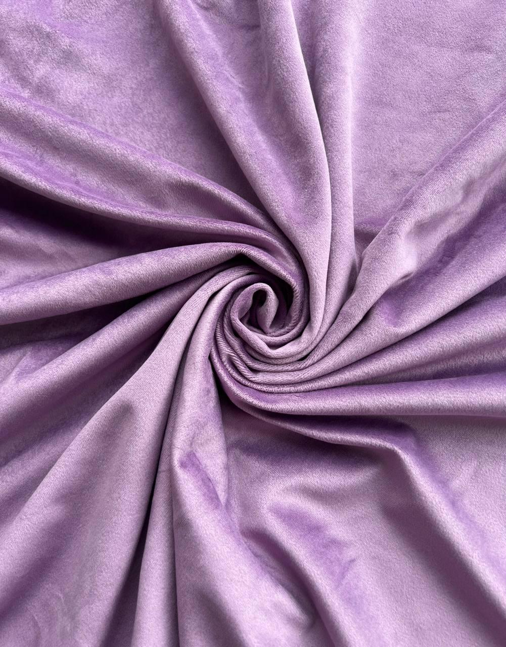 Штора велюрова на тасьмі 6 см 150х250 см Темно-лавандовий (К0130-24-1-Т43) - фото 1 Штора велюрова на тасьмі 6 см 150х250 см Темно-лавандовий (К0130-24-1-Т43) - фото 1