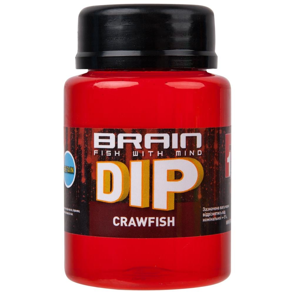 Діп для бойлів Brain F1 Crawfish 100 мл Червоний (43000700)