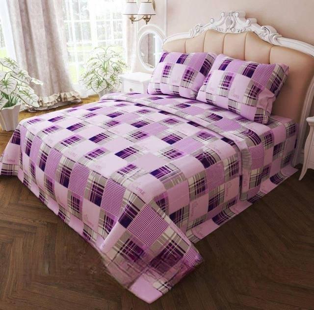 Комплект постельного белья Vital-Textile Бязь Голд Люкс полуторный 150x220 см (BL1,5-№137)