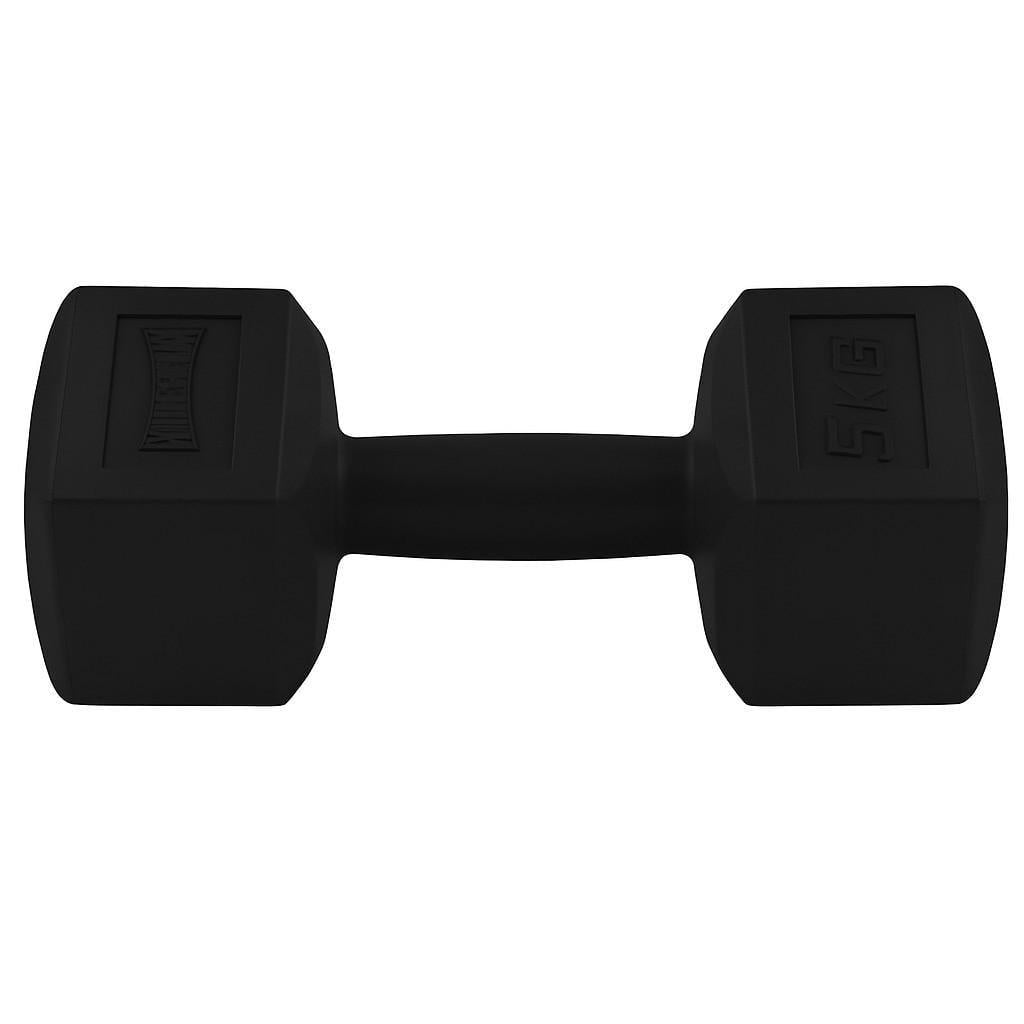 Гантель композитна PowerPlay 4124 Hercules 5 кг Чорний (3070041689)