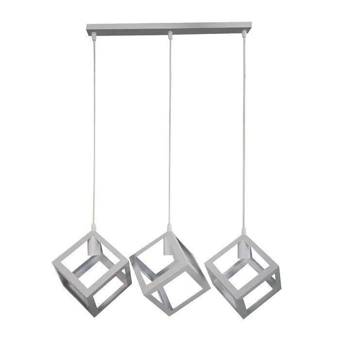 Люстра Sirius на три плафона под лампу Е27 Белый (TY-5204-3 WH)