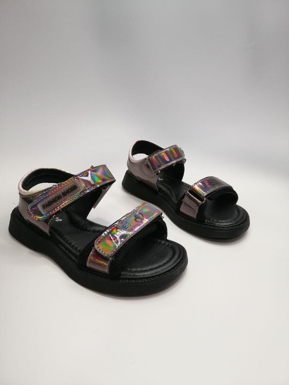 Босоножки для девочки Clibee р. 35 21 см Серый (283 АС gun)