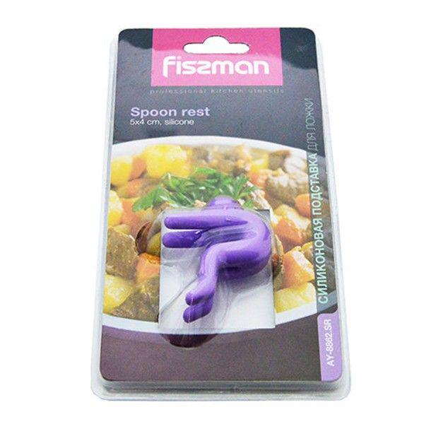 Подставка для ложки Fissman Человечек Фиолетовый (8862)