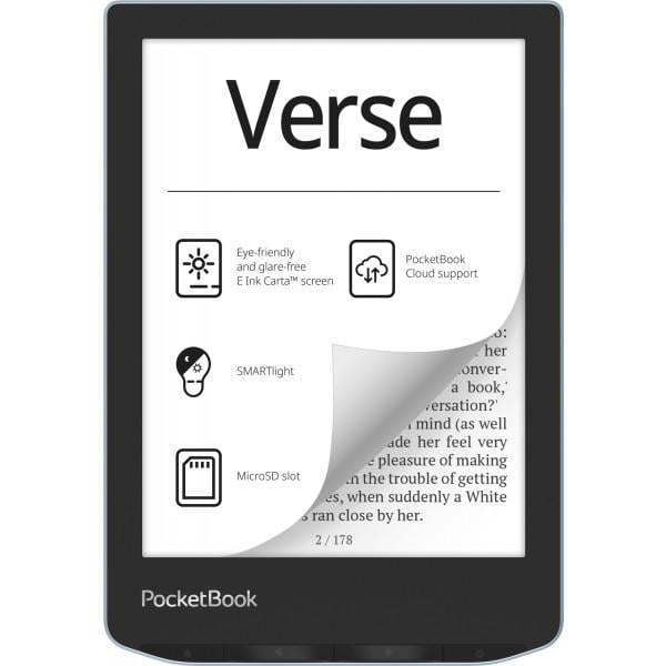 Електронна книжка PocketBook 629 PB629-2-CIS Touch Lux 6 1500 мАч Bright Blue (12586834)