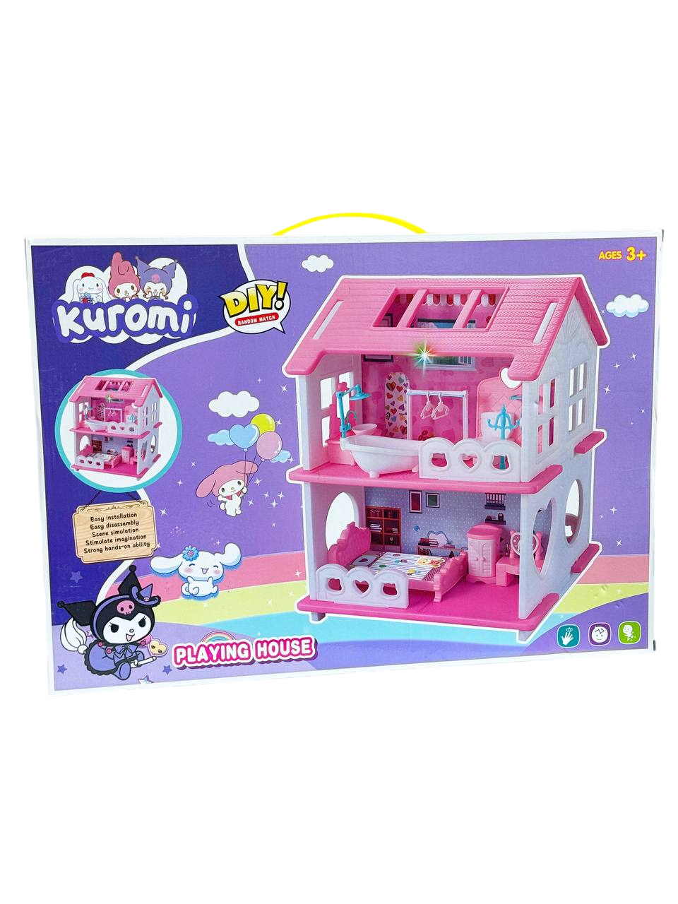 Будиночок з героями Limo Toy YQ 562 5 фігурок з аксесуарами в комплекті/подарункове пакування (2844309011)