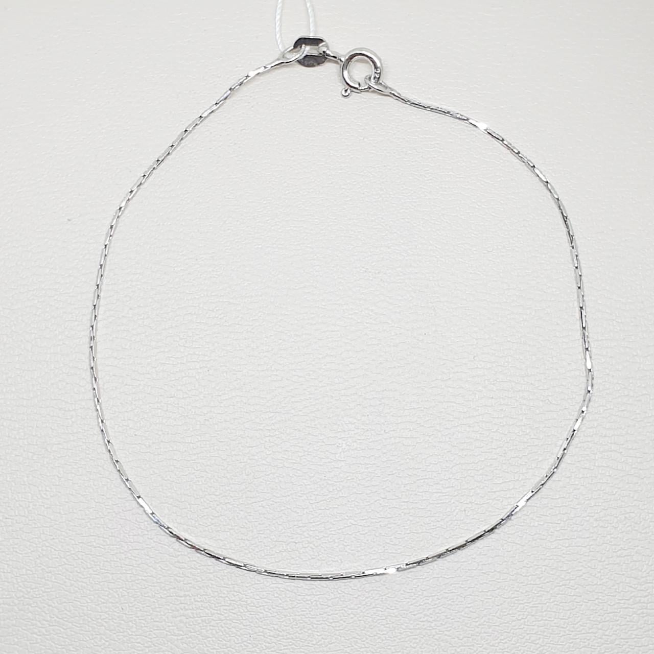 Браслет серебряный Снейк р. 18,5 0,76 г