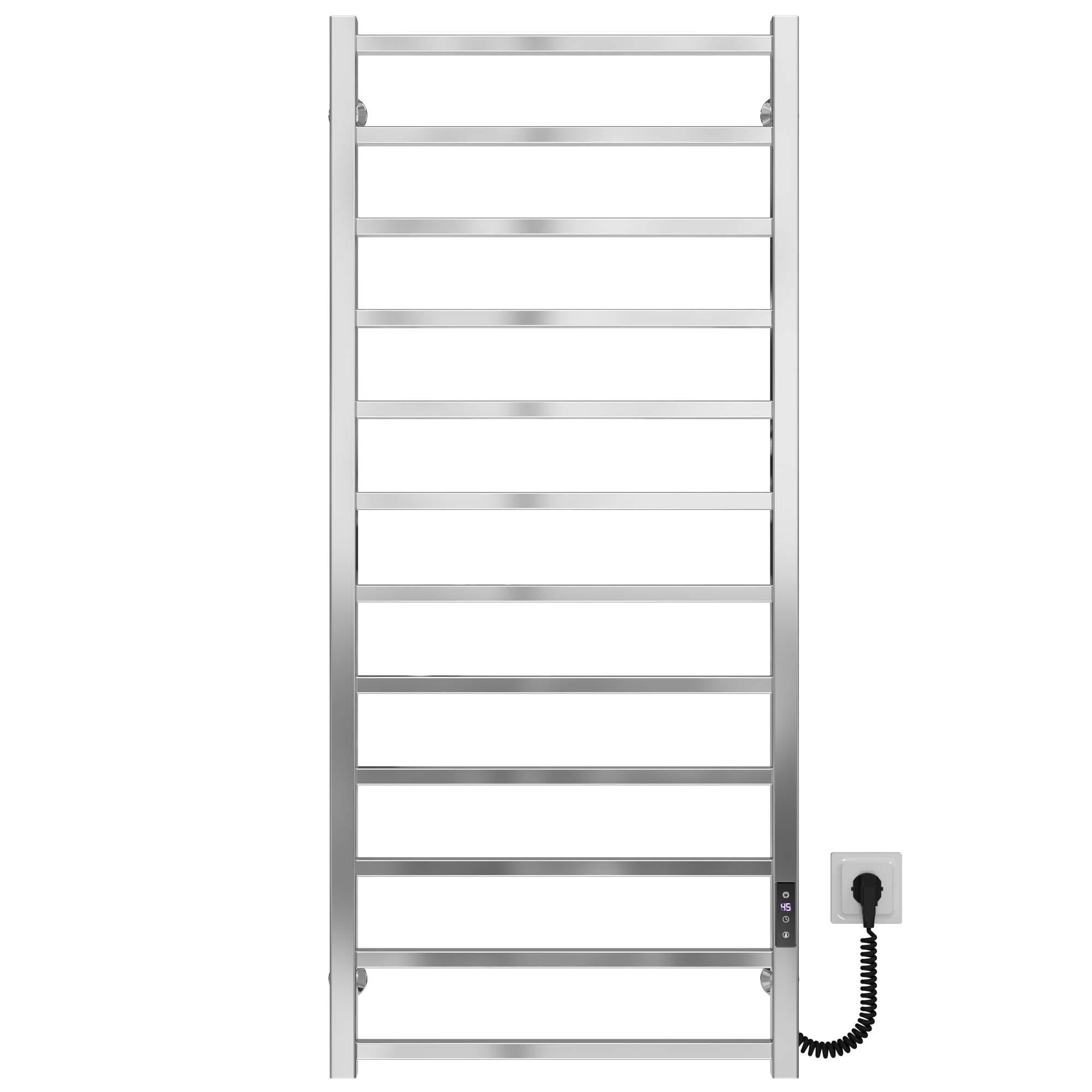 Полотенцесушитель электрический Deffi Forest П12 JD04 правое подключение нержавеющая сталь 600х1200 мм Хром (A.FR.120.60.12.E.C.R.2)