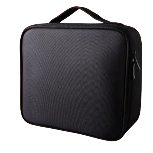 Косметичка-органайзер с LED зеркалом и подсветкой Черный (9007)