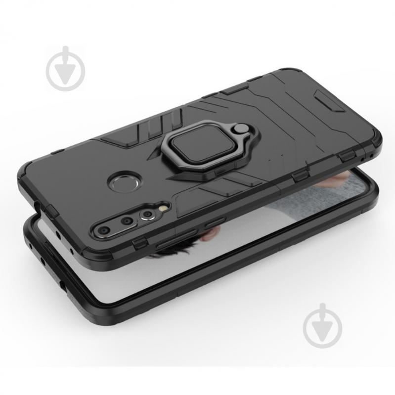 Чехол Ring Armor для Huawei Nova 4 Черный (hub_grkI34779) - фото 3 Чехол Ring Armor для Huawei Nova 4 Черный (hub_grkI34779) - фото 3