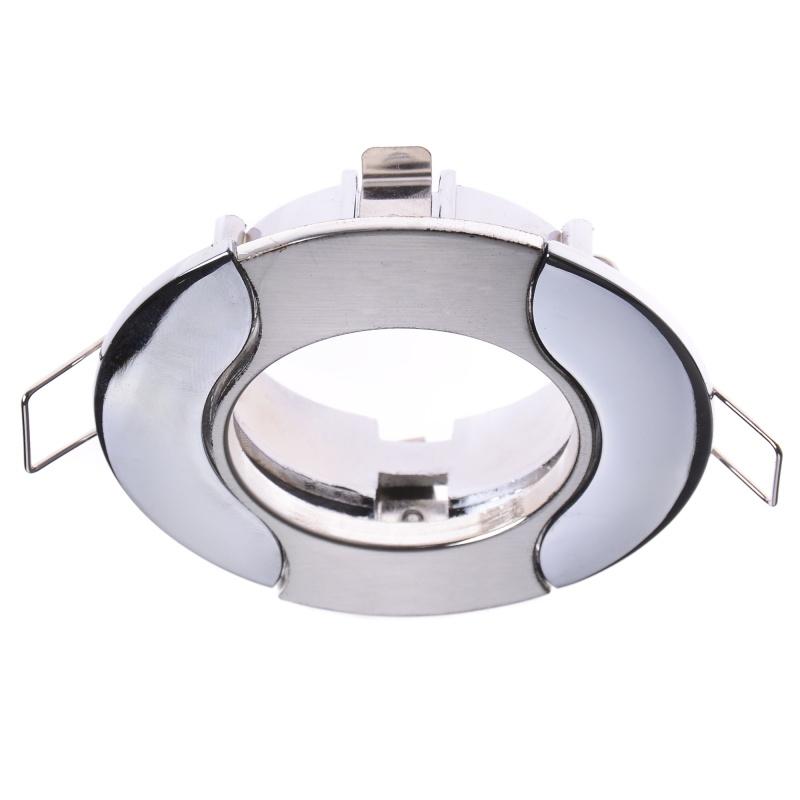 Светильник точечный 20 W GU5.3 HDL-DS 77 3 шт. Silver/Chrome (163843-3)