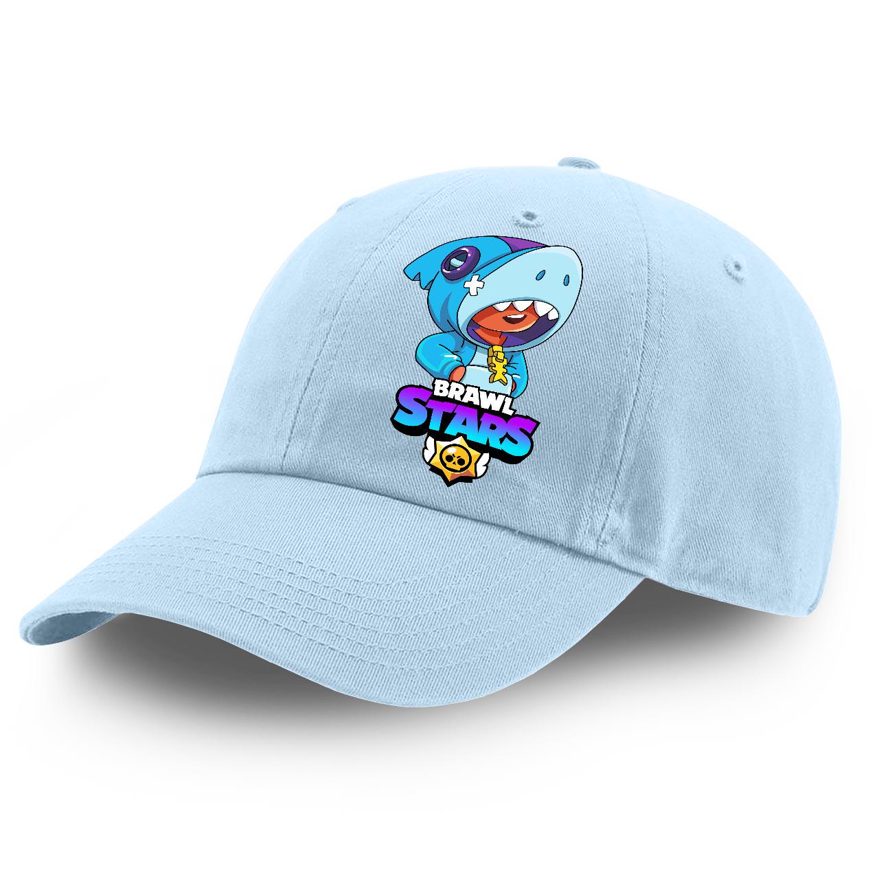 Кепка детская Leon Shark Brawl Stars Голубой (9273-1016-SK)