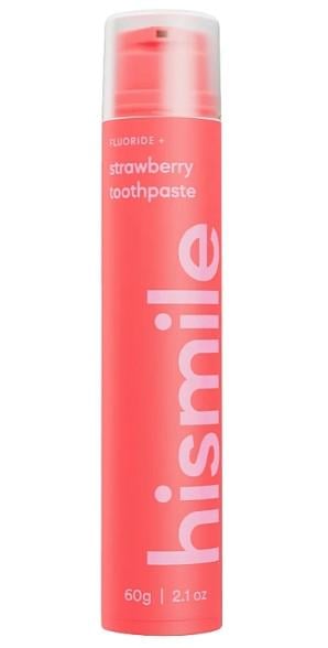 Зубная паста со вкусом клубники Hismile Strawberry Toothpaste 60 г