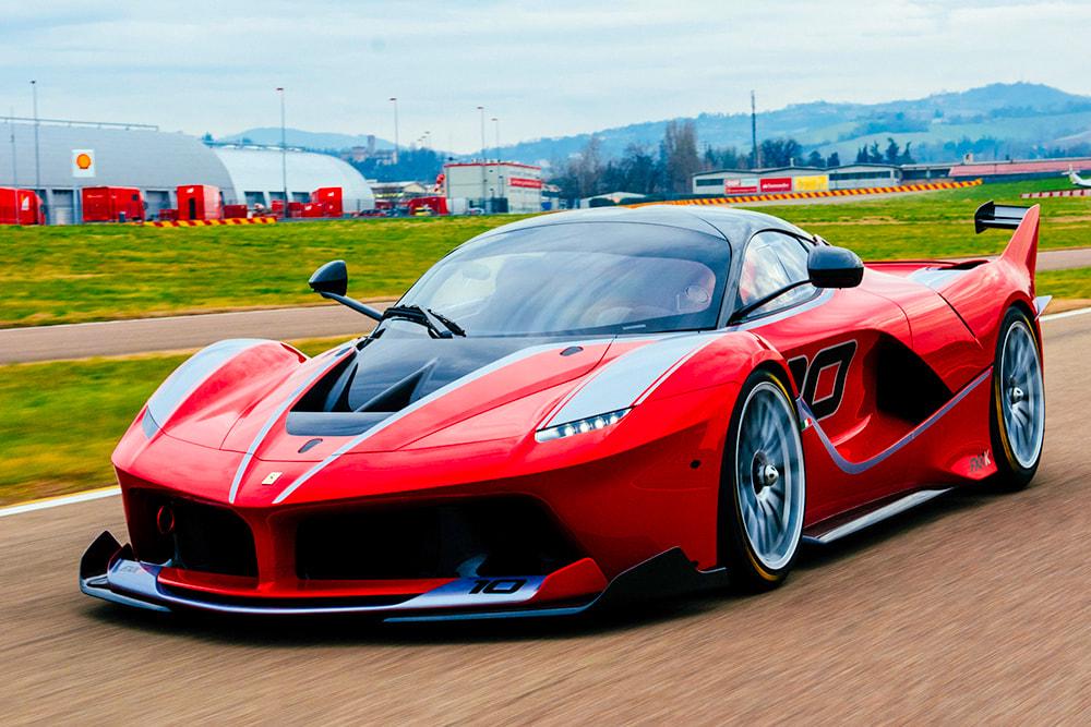 Алмазная мозаика на подрамнике Ferrari FXX-K DIY-178774 полная выкладка 30x20 см (31719)
