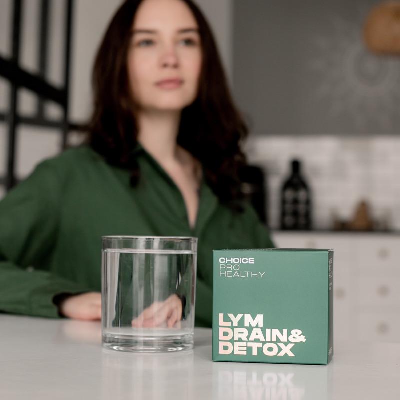 Детокс Лімфодренаж Lym Drain&Detox PRO HEALTHY CHOICE 60 капсул (99101020101) - фото 4