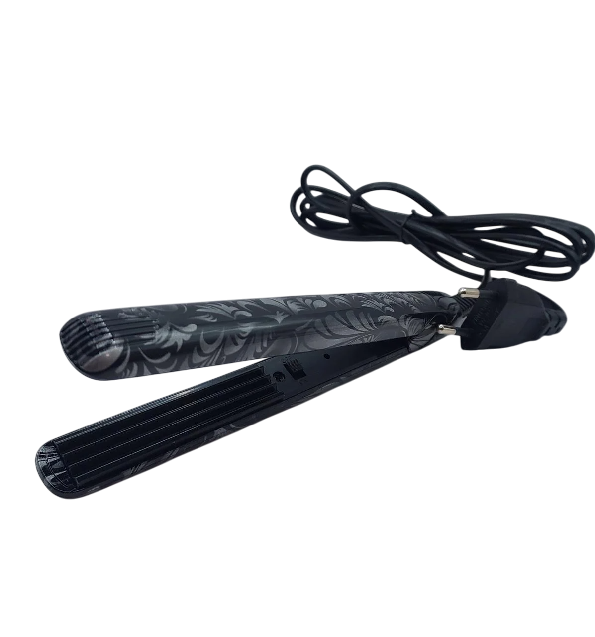 Праска гофре міні для волосся ДенІС professional прикоренева Чорний (1453071461)