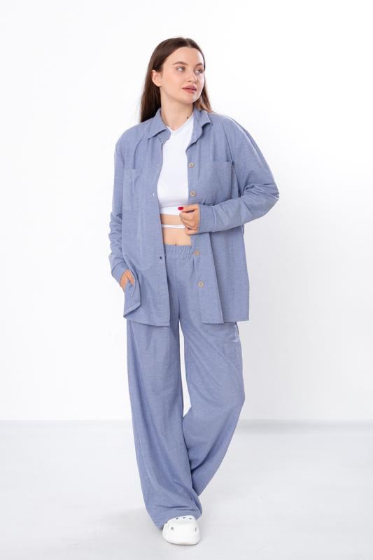 Комплект жіночий Носи Своє р. 48/50 Блакитний (8392-116) - фото 2 Комплект жіночий Носи Своє р. 48/50 Блакитний (8392-116) - фото 2