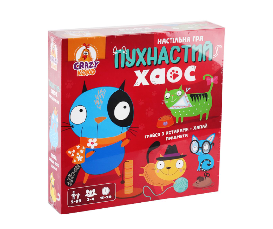 Настільна гра Vladi Toys розважальна Пухнастий хаос (MTT-181221)